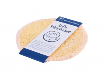Luffa-Seifenkissen rund