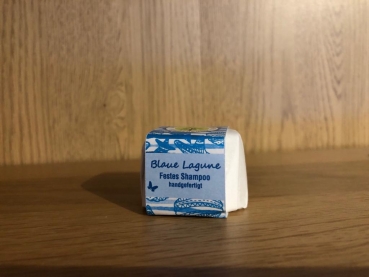 Festes Shampoo Blaue Lagune