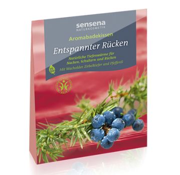 SENSENA Aromabadekissen - Entspannter Rücken