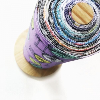 Marley's Monsters Küchenrolle mit Holzständer - Set mit 24 Küchentücher