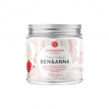 Ben&Anna Zahnpasta Kids - Erdbeere mit Fluorid