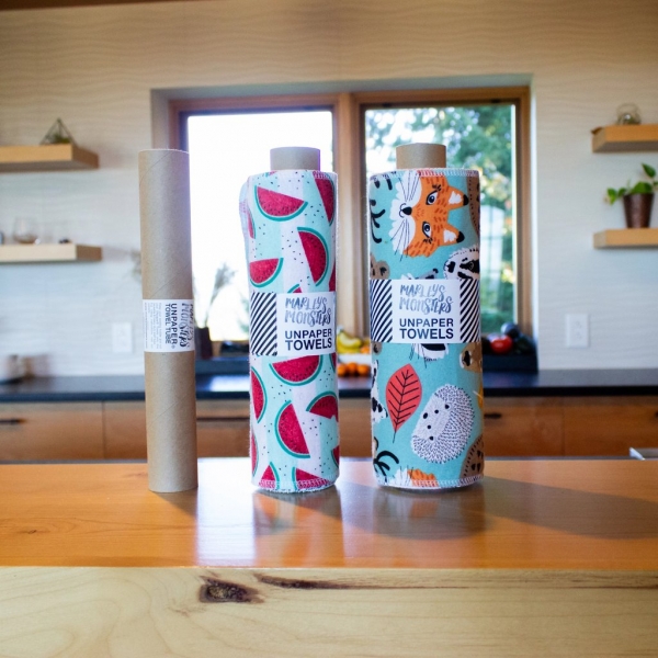 Marley`s Monsters Küchenrolle - Kraft Rolle mit 24 Unpaper Towels