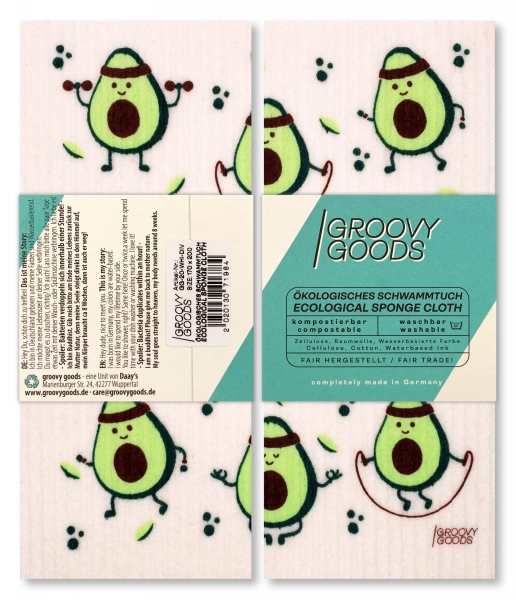 Schwammtuch Avocado